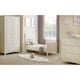 image 4 of Stone White 3 Drawer Changing Station