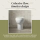 image 6 of Contemporary Bathroom Back to Wall Toilet Pan  , 410mm x 355mm, White