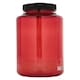 image 2 of Mountain Warehouse 1L Plastic Bottle with Wide Screw Top Leak Proof Lid BPA Free Red