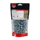 image 2 of Timco - Twin-Thread Woodscrews - PZ - Double Countersunk - Zinc (Size 10 x 2 - 190 Pieces)