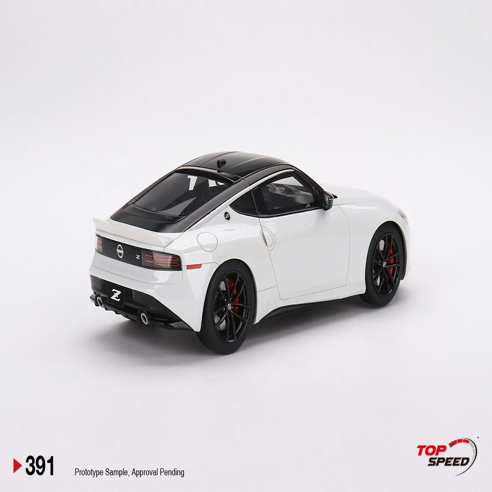 image 1 of Nissan Z Performance 2023 Everest White LHD 1:18 Scale TSM TS0391