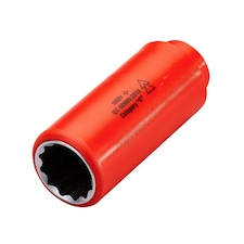 Itl Insulated Insulated Deep Socket, 1/2in Drive - Multi Colour - 23mm