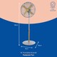 image 2 of Russell Hobbs RHMPF1601WDG Pedestal Fan Cooling Grey Scandinavian Wood Effect