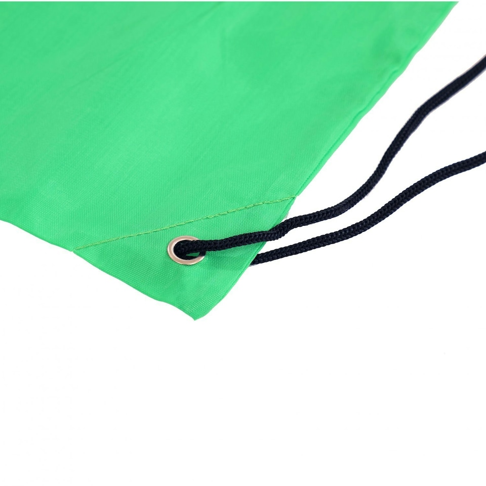 image 1 of Oypla Oxford Cloth Sports School PE Bottle Green Laundry Drawstring Bag Green