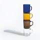 image 5 of Duralex Versailles Glass Coffee Mugs - 260ml - Saphir - Pack of 6 Blue