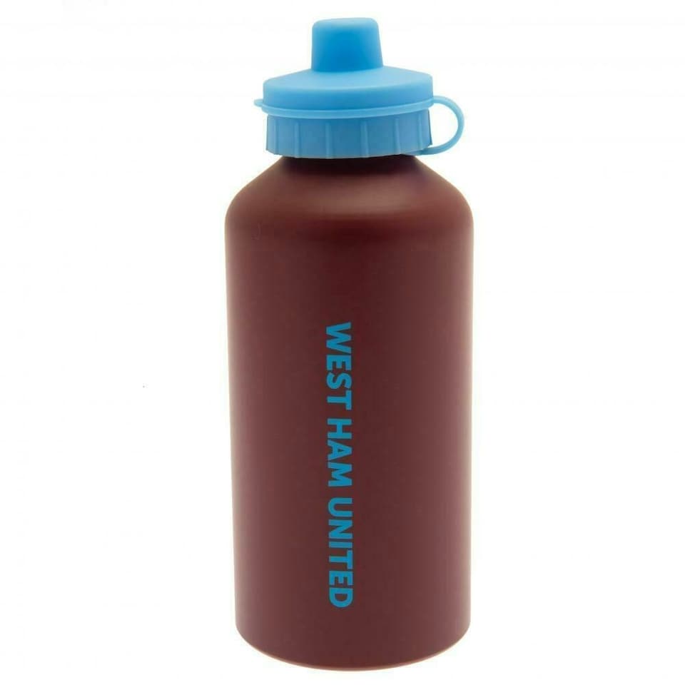 image 1 of West Ham United FC Matte Bottle - Claret Red/Sky Blue - One Size