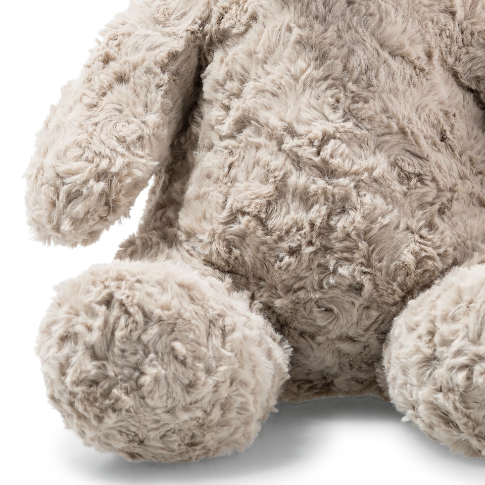 image 1 of Steiff Large Honey Teddy Bear, Soft Toy, Grey, 38cm