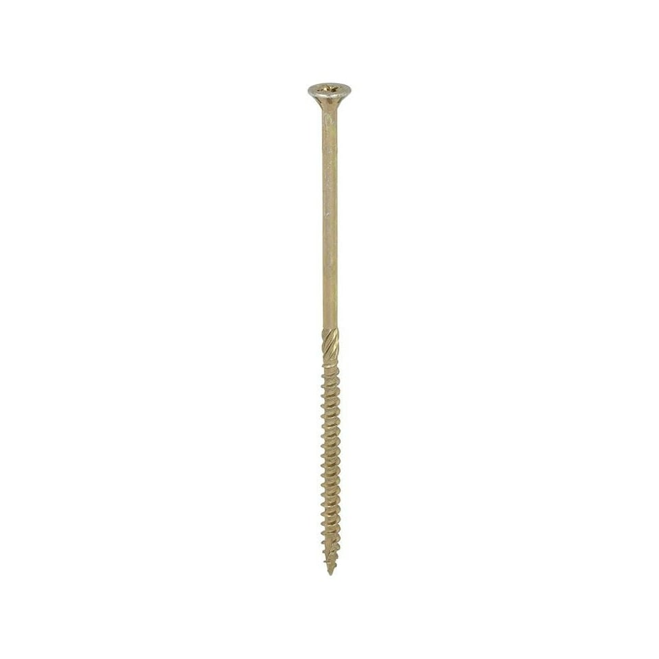 image 1 of Timco - C2 Strong-Fix Multi-Purpose Premium Screws - PZ - Double Countersunk - Yellow (Size 6.0 x 150 - 100 Pieces)