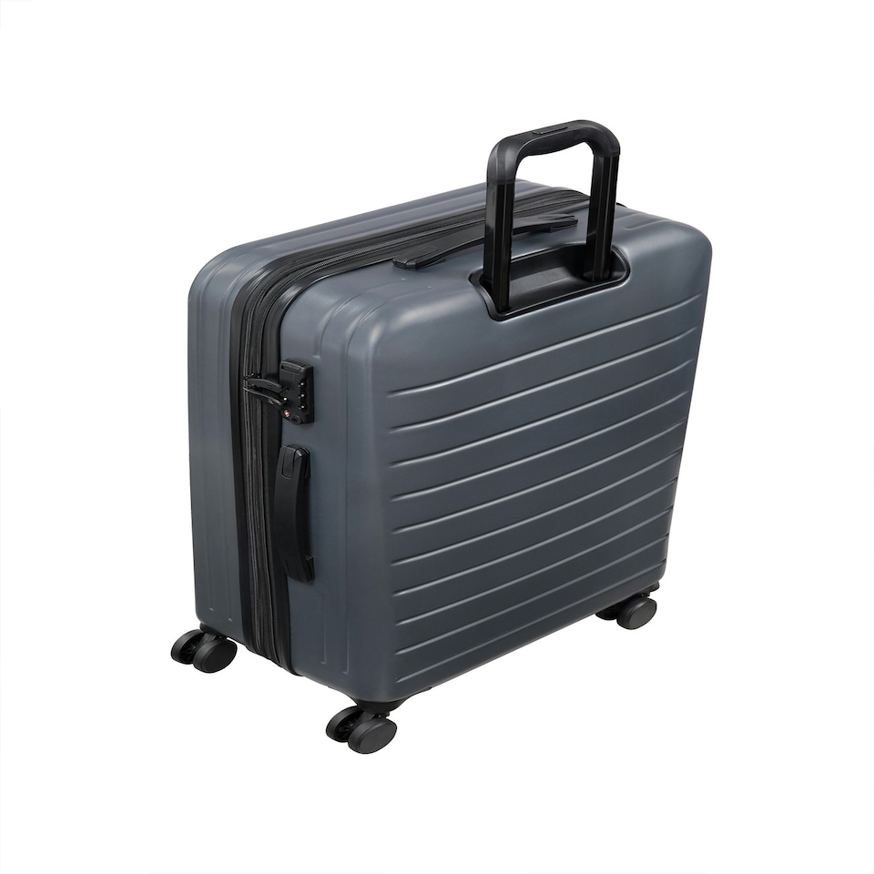 image 1 of IT Luggage Legion Asphalt Expandable Large Suitcase with TSA Lock Grey | Large