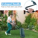 image 10 of COSTWAY 48L Steel Garden Lawn Roller Water Sand Filled