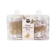image 1 of Danielle Creations Butterfly Filled Organiser Jars Set of 2 & Cotton Buds