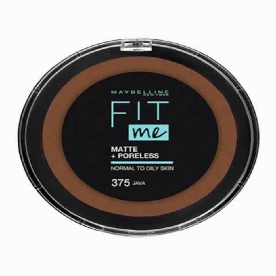 Maybelline Fit Me Matte Plus Poreless Normal To Oily Skin Powder 12g Cream | 375 Java