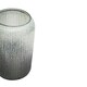 image 4 of Verre Frosted Ribbed Glass Vase Gold