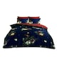 image 4 of Eden Floral Printed Duvet Cover Set Reversible Polycotton Beddings Multi | King