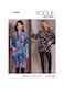 image 1 of Vogue 1989 Paper Sewing Pattern – Women’s Jacket, Size A (XS–S–M–L–XL–XXL), Easy