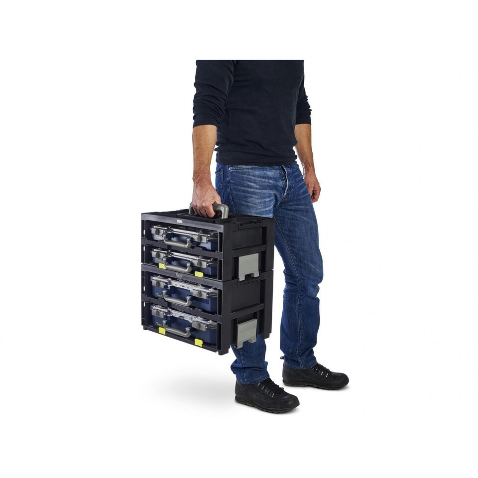 image 1 of Raaco Carrymore 80x2 Storage System - Multi Colour - One Size Multi