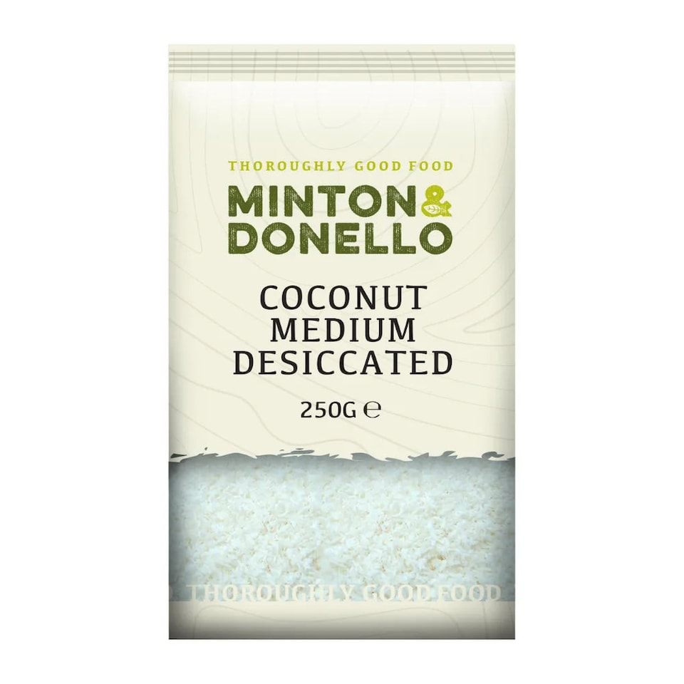 image 1 of Minton & Donello Medium Desiccated Coconut 6 x 250g