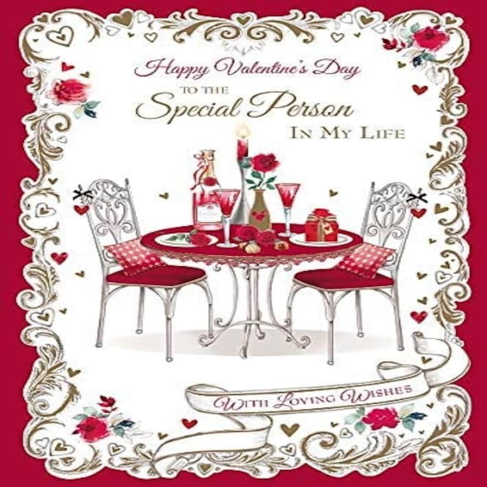 image 1 of To The Special Person in My Life Valentine's Day Card