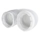 image 3 of SPARES2GO Universal Tumble Dryer Vent Hose & Adaptor Kit (2 Metres, 4" Fitting)