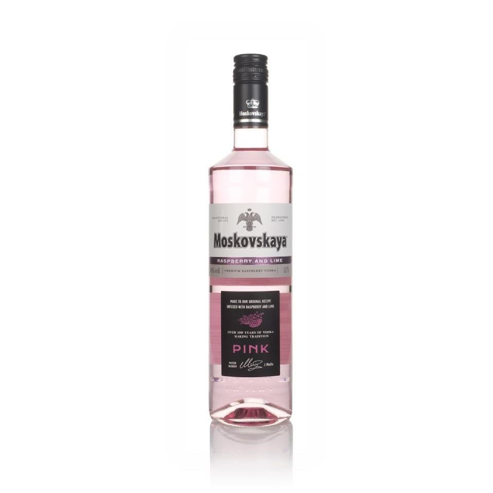 image 1 of Moskovskaya Pink Raspberry  Lime Vodka | Clear