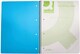 image 2 of Pack of 5 A4 160 Pages Blue Spiral Bound Polypropylene Notebooks
