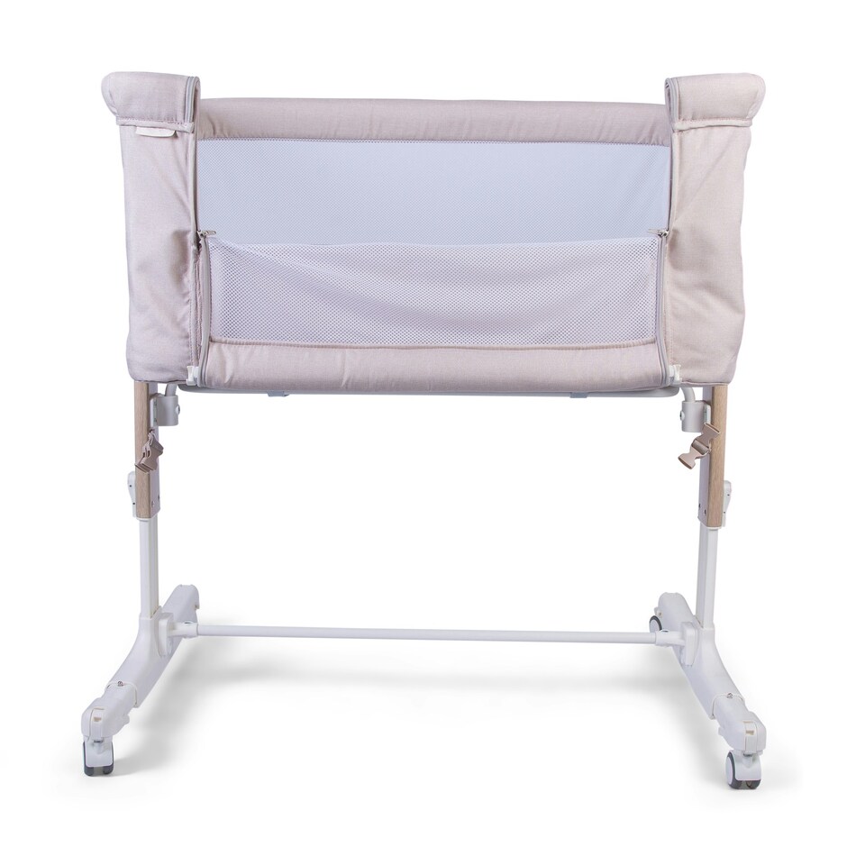 image 1 of Red Kite Rockabye Bedside/Rocking Crib Cream