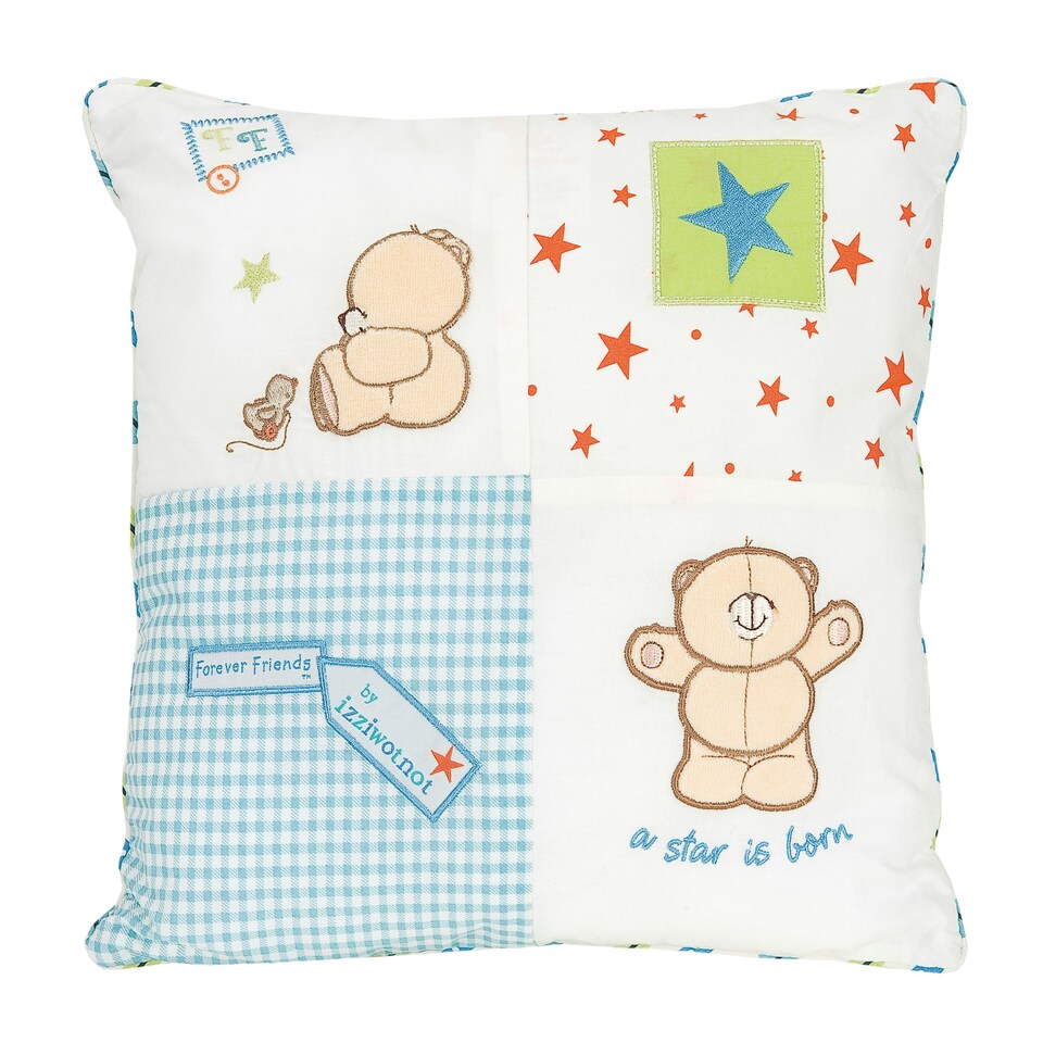 Forever Friends Cushion - Blue Blue