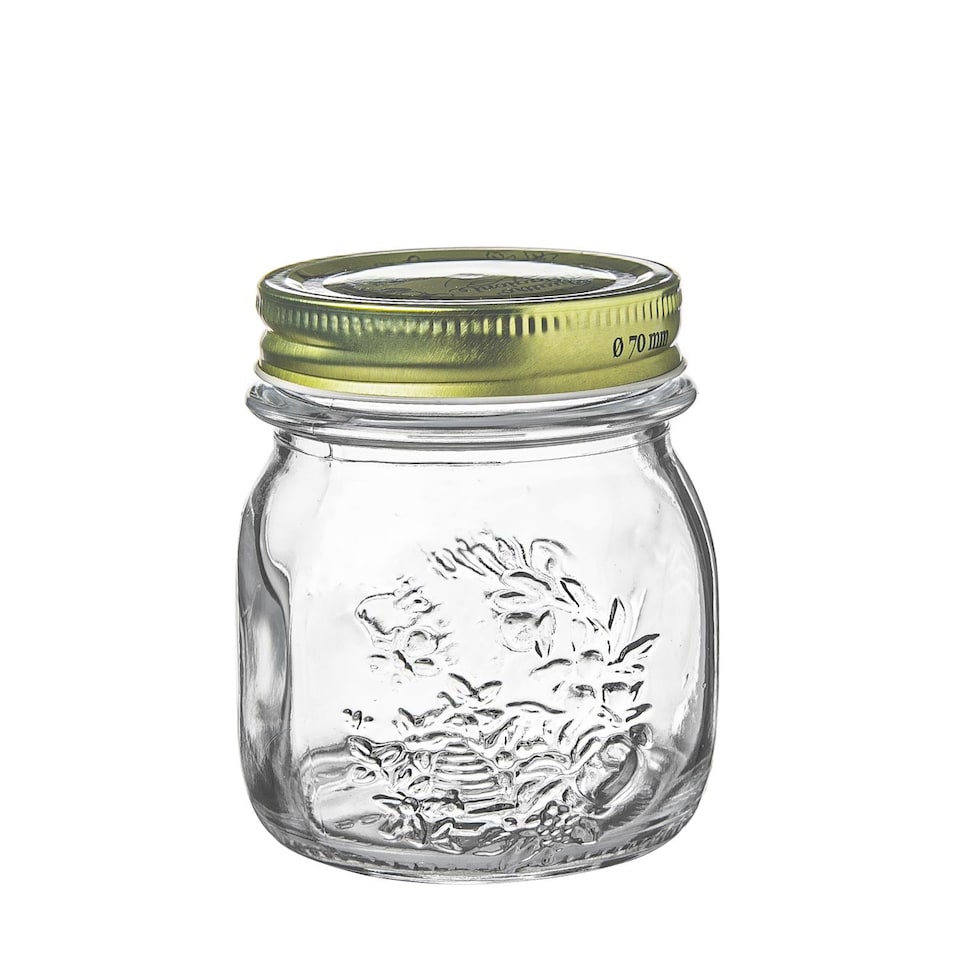 image 1 of Bormioli Rocco Quattro Stagioni Glass Preserving Jars - 250ml - Clear - Pack of 4