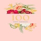 image 3 of 100th Happy Birthday Beautiful Flowers Card