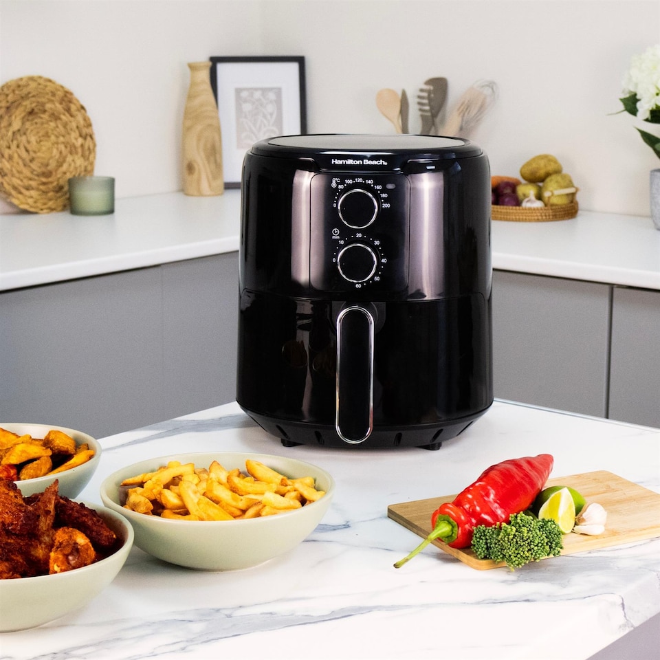 image 1 of Hamilton Beach SimpliFry 4.2L Manual Air Fryer