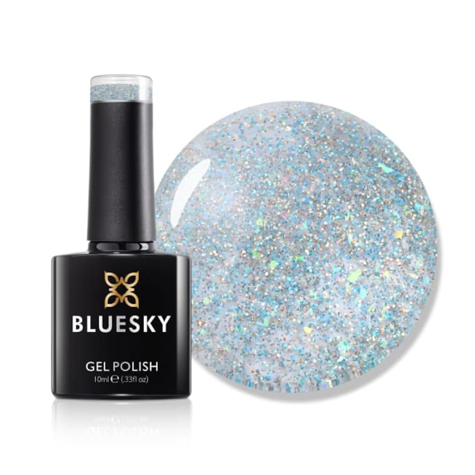 image 1 of Bluesky Silver Gel Polish - In Silver Accents 10ml