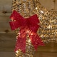 image 8 of 95cm Light up Gold Glitter Twist Christmas Reindeer with 94 Warm White LEDs