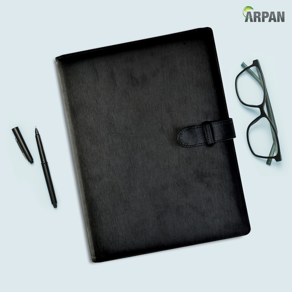 image 1 of A4 Display Book Certificate Folder – Professional Portfolio Holder with 36 Copysafe Pockets 72 Sides – Record of Achievement Folder for Certificates, Paperwork & Presentations – Soft-Touch Cover