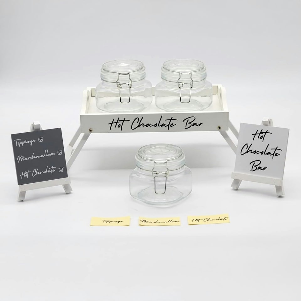 image 1 of Marco Paul Hot Chocolate Station Set 6pc
