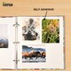 image 6 of ARPAN Extra-Large 3-Ring Binder Self Adhesive Photo Album – 20 Sheets / 40 Sides – Sticky Page Scrapbook Memory Album for Photos, Keepsakes & Special Occasions
