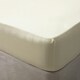 image 2 of Belledorm Jersey Cotton Fitted Sheet - Ivory - Double