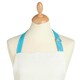 image 3 of KitchenCraft Apron Blue Lyrics Cotton | Blue