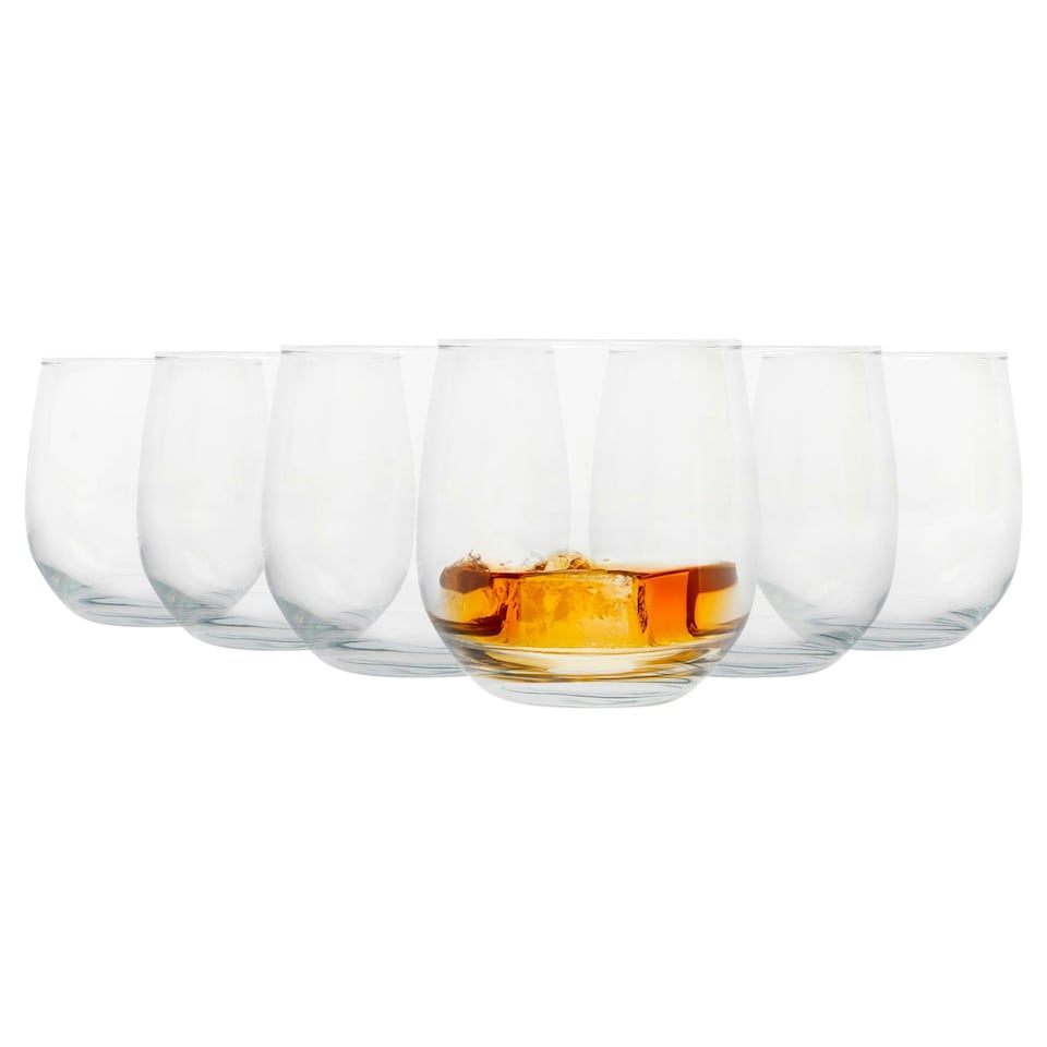 image 1 of LAV Gaia Whisky Glasses - 415ml - Pack of 6 Clear