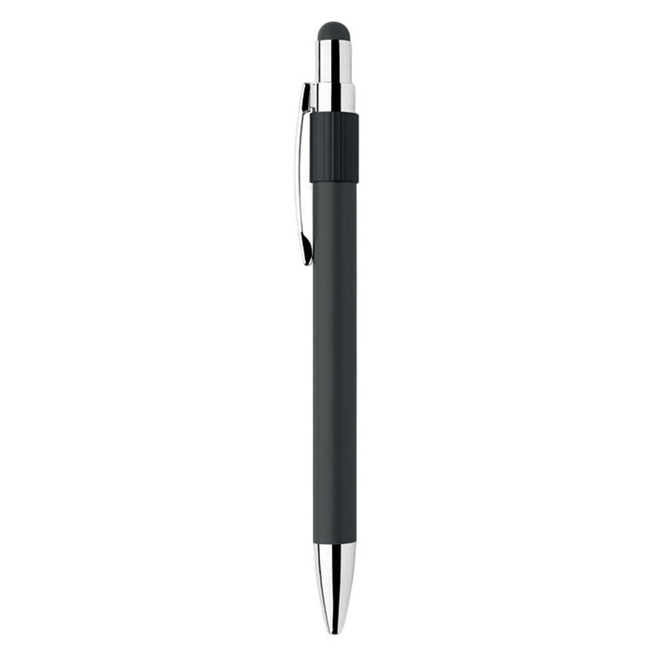 image 1 of MidOcean Edd Spinner Stylus Pen - Black - One Size