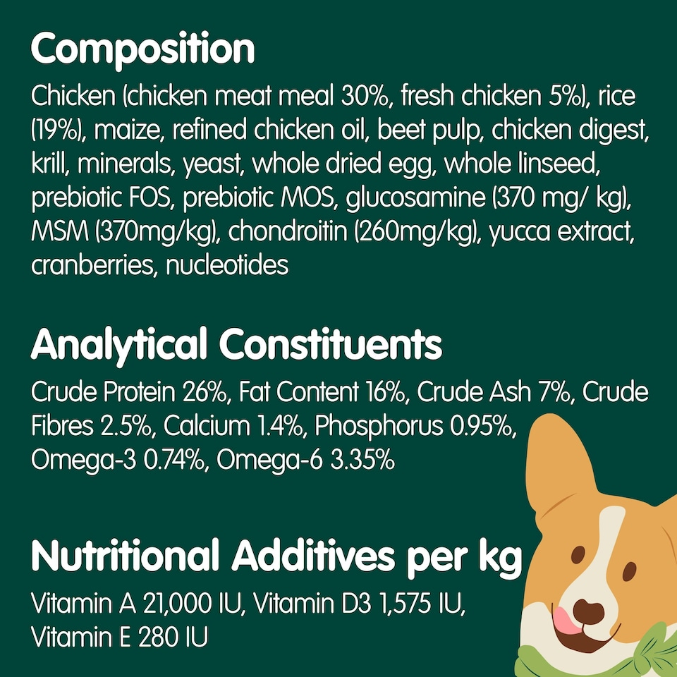 image 1 of Arden Grange Large Breed Puppy/Junior Food With Fresh Chicken and Rice - 2 x 12kg