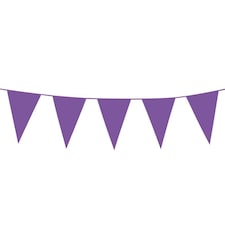 Boland Mini Garland Bunting - Purple - One Size