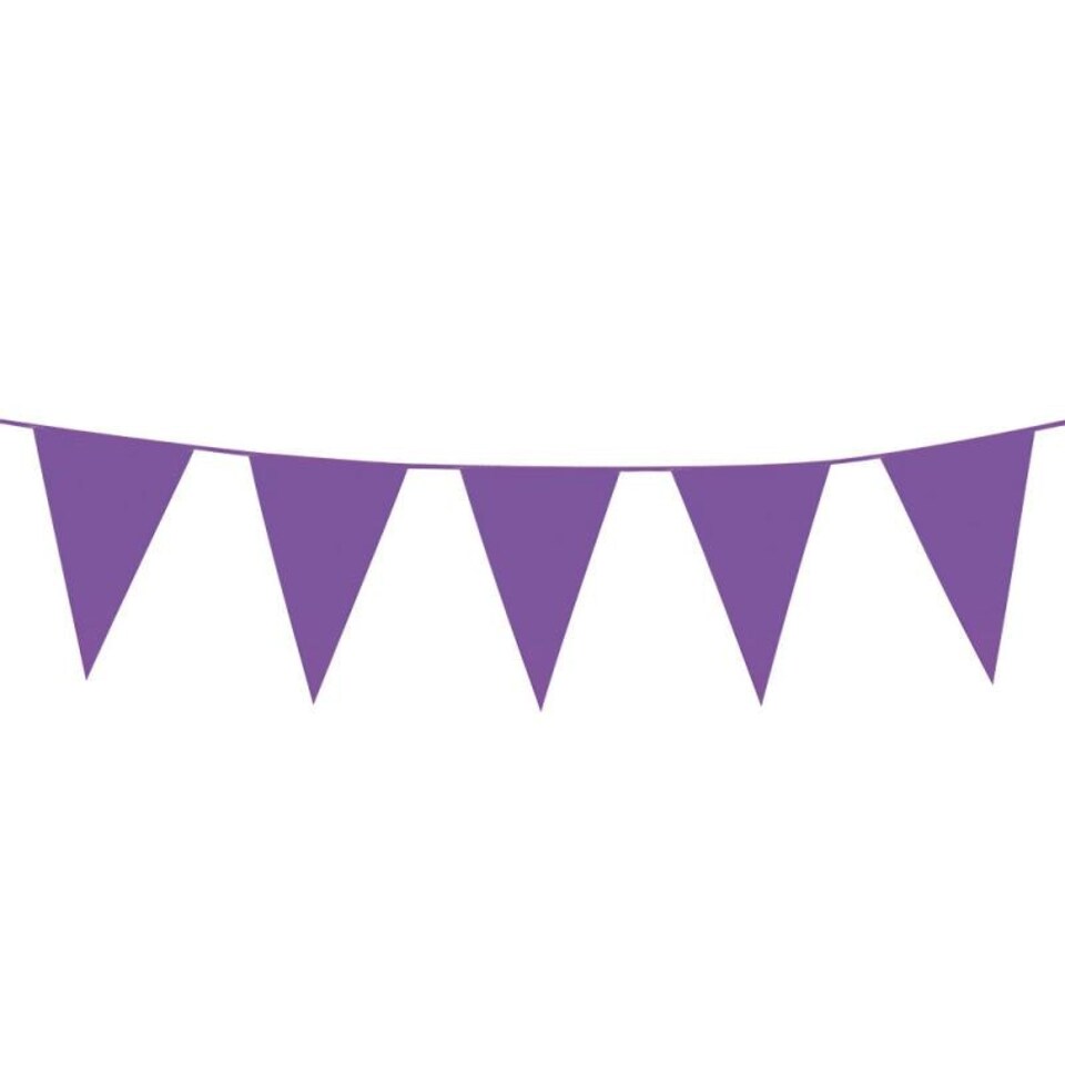 Boland Mini Garland Bunting - Purple - One Size