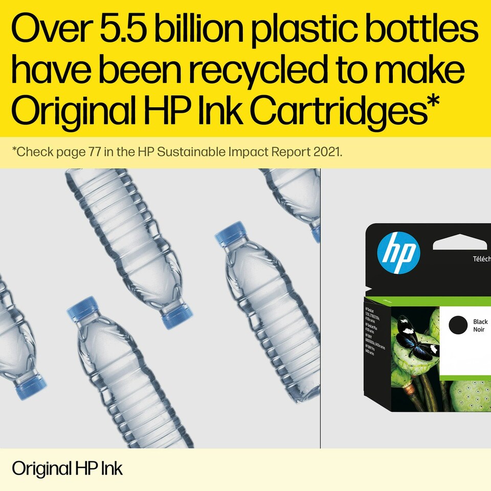image 1 of 2x Ink Jungle 303XL Black & Colour Refilled Ink Cartridges - Replaces HP 303XL Black & Colour