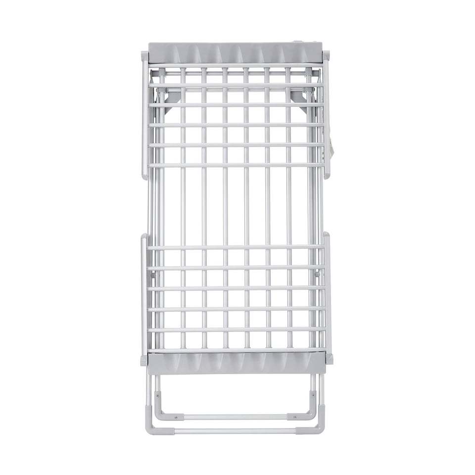 image 1 of Igenix IGHA01220S Winged Electric Heated Airer, Foldable & Lightweight, Silver