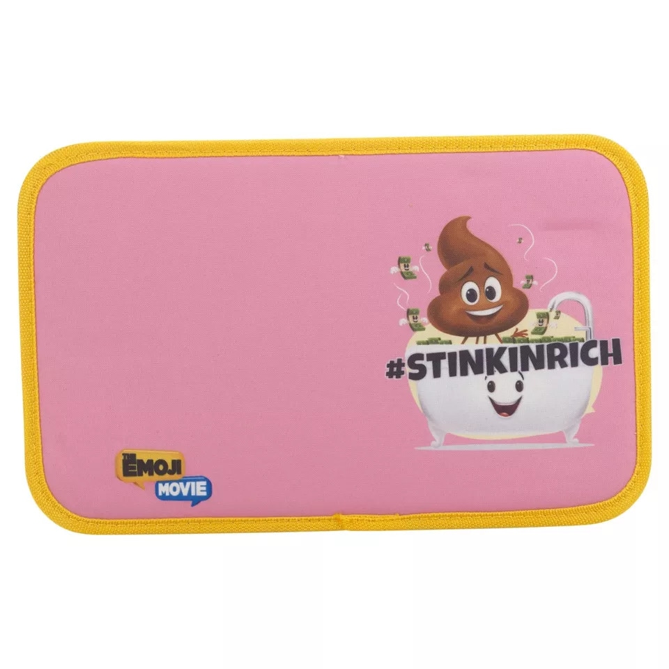 image 1 of 19-Pcs Filled Pencil Case School Stationery & Play Set | Multi | Emoji | 19