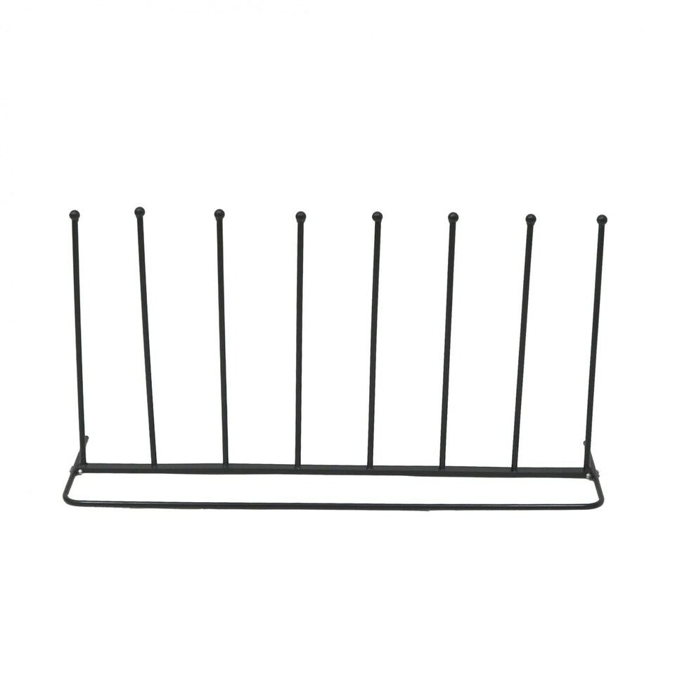 image 1 of Oypla 4 Pair Wellington Welly Walking Boot Rack Stand Storage Holder Black