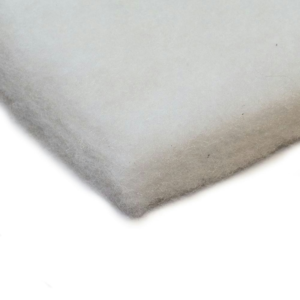 Pisces Pond Filter Wool Fleece Wadding 25" x 18"