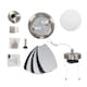 image 5 of ValueLights Spitfire 30 Inch Ceiling Fan with Light and Bulbs
