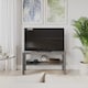 image 3 of URBNLIVING 2 Tier TV Bench Entertainment Media Stand 90cm | Multi | Cedar Grey | 1