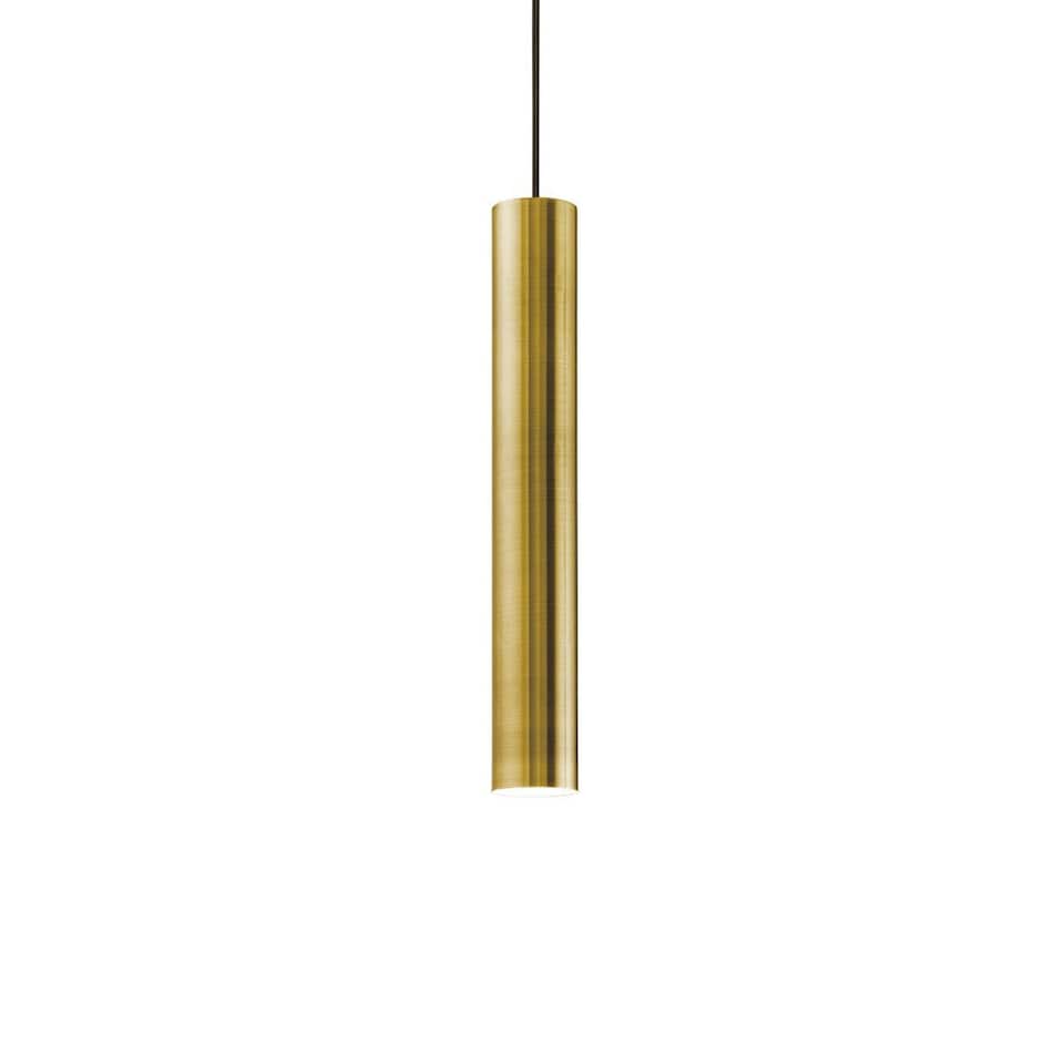 Look 1 Light Slim Ceiling Pendant Bronze, GU10